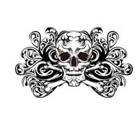 8 Sheets Herbal Punk Totem Tattoo For Women Men Waterproof Arm Lasting Goth Neck Temporary Tattoo Stickers(03)
