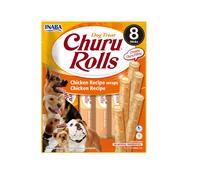 8 sobres x 12 g Churu Sticks Rolls de Pollo para perros