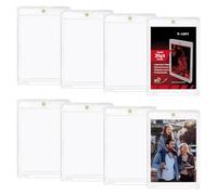 8 soportes magnéticos para tarjetas coleccionables 35PT, Pokemon, tarjetas magnéticas, tarjeteros, fundas transparentes para tarjetas mágicas, MTG, deportes, béisbol, fútbol