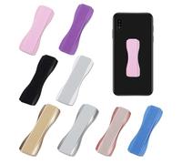 8 soportes para dedos para smartphone, agarre autoadhesivo para teléfono móvil, correa trasera para teléfono móvil, soporte para dedos del teléfono, accesorios para teléfono para manejo con una sola