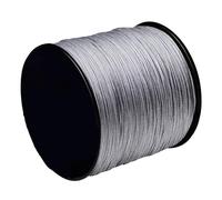 8-Strand PE Braided 0.55mm-1.0mm Tangle-Free Main Lure Line Multifilament Weaves Wired(Gray,40.0(1.0mm)-300LB)