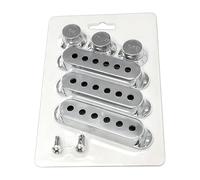 8 tapas de repuesto para pastillas de guitarra ABS y tapas de control de volúmenes, piezas de repuesto para perillas de volumen de guitarra precisas