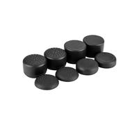 8 tapas protectoras de silicona suave para el mando de Microsoft Xbox One (negro, verde y azul)