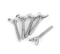 8 tipos 5PCS / Bag M5 304 Tornillos de mariposa de mariposa de acero inoxidable Pernos de tornillería (M5*20mm)