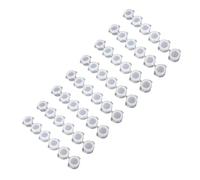 8 tiras de pintura vacías con tapa, vasos de pintura vacíos de 3 ml, 5 ml, 10 ml, recipientes pequeños, estuche de almacenamiento transparente, soportes para artistas