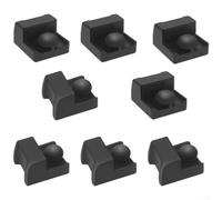 8 topes de sílice para freidora de aire Ninja-Crispi 4QT-FN090 FN091 FN100 FN101 FN101GY, esquina o para protector de placa de agrietamiento