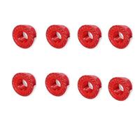 8 tuercas de bloqueo de nailon con brida M5 de 5 mm para Traxxas UDR Traxxas MaXXS 89086-4 89076-4 85086-4 piezas de actualización rojas