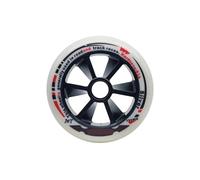 8 Uds 125mm pista de carretera maratón firme patines velocidad en línea rueda 3 ruedas Para Patin