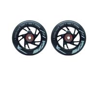 8 Uds 88A 100mm Rueda De Velocidad 100 Patines En Línea Ruedas Neumáticos for Patinete 608 Rodamiento Para Patin(Sky blue)