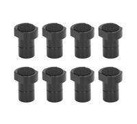 8 Uds. Abrazadera para carpintería de aleación de aluminio para perros de banco, accesorio, bloque de límite antideslizante, 3/4 pulgadas, 19mm