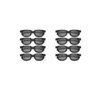 8 Uds. Gafas 3D Pasivas Polarizadas para Pantalla Cine IMIX