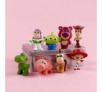 8 Uds lote Anime Toy Story Mini figura de acción 4,5 cm Buzz Lightyear Woody adornos adornos de escritorio juguetes para niños regalos de vacaciones 8 Pcs