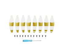 8 Uds Mavic Mini hélices 4726F for dji Drone de Repuesto Plegables Accesorios liberación rápida(Gold)