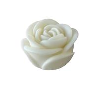 8 Uds. Molde de vela silicona con forma flor, jabón peonía 3D, molde fundición resina yeso, herramienta for hornear pasteles Chocolate DIY Para Velas(S)