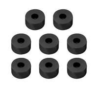8 Uds. Parachoques de almohadilla de pie amortiguadora de vibración de avellanador de varios tamaños(1.6" OD x 0.4" ID)