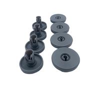 8 Uds Ruedas For Lavavajillas, Compatible Con AEG, Compatible Con Electrolux, Compatible Con FAVORIT, Compatible Con Zanussi, Ruedas For Lavavajillas