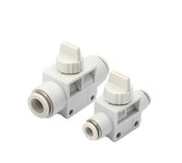 8 Uds válvula neumática de dedo conector rápido válvula de mano de tráquea HVFF HVFF-04 HVFF-06 HVFF-08 HVFF-10 HVFF-12(HVFF-12)