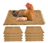 8 unidades de 30 x 30 cm reutilizables para nido de pollos, 30 x 30 cm, reutilizables, almohadillas para nido de aves de corral, para poner huevos, aves de corral, cajas de pollo, accesorios para