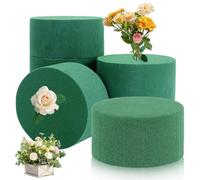 8 Unidades de Espuma para Flores de 8 x 5 cm, Espuma Húmeda, Musgo, Cono, Arreglos Florales, Esponjas para Manualidades, Bodas, Regalos, Decoración, Flores