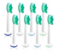 8 unidades de mini cabezales de repuesto para Philips Sonicare, compatible con HX3, HX6, HX9 serie, cepillo de repuesto Sonicare para una limpieza eficaz de los dientes