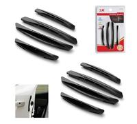 8 unidades de protectores de goma para bordes de puerta de coche, protección de bordes de puerta, protección contra arañazos, tiras decorativas universales para la mayoría de los vehículos