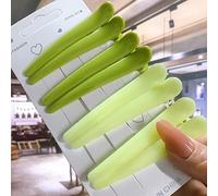 8 Unids/Set Accesorios Para El Cabello Pinzas Para El Cabello De Estilo De Salón Básico Para Mujeres Horquillas De Plástico Multicolor Antideslizantes