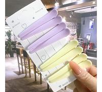 8 Unids/Set Accesorios Para El Cabello Pinzas Para El Cabello De Estilo De Salón Básico Para Mujeres Horquillas De Plástico Multicolor Antideslizantes