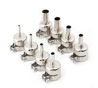 8 Unids/Set de Boquillas de Pistola de Calor, Kits de Boquillas de Pistola de Calor para Herramientas de Reparación de Estaciones de Soldadura de Aire Caliente para Muchos Tipos de Estaciones