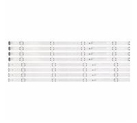 8 unids/Set Tira de LED for iluminación Trasera Compatible for LG 49UH610V 49UH603V 49UH601V 49UH620V 49UH6100 49UH61_UHD_A B HC490DGN-SLNX5-514X (Color : 8 Pieces 1TV)