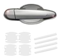 8 unids/Set Universal Manija de La Puerta del Coche Tazón Rasguño Pegatinas de Protección Transparente Manija del Coche Tira de Protección Anti-colisión