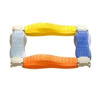 8 Unids/Set Viga de Equilibrio para Niños Piedras de Paso Sensoriales Antideslizantes Piedras de Equilibrio de Alta Resistencia Carrera de Obstáculos en el Patio Trasero para Niños Habilidades Motora