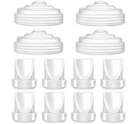8 válvulas de pico de pato y 4 diafragmas de silicona compatibles con Momcozy M5, accesorios de repuesto de piezas de bomba M5 fabricados por Tbuymax, no son piezas originales de bomba Momcozy