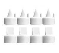 8 valvulas duckbill de repuesto para Spectra S1/S2/9 Plus, Synergy Gold y bombas Medela compatibles, valvulas con lengueta, silicona sin BPA, paquete de 8, no originales