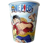 8 vasos de cartón One Piece de 250 ml