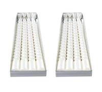 8 Velas de Torso Retorcidas, Velas en Espiral Premium para Cena y Decoración, Larga Duración de Quemado, Juego de Velas Antigoteo para Decoración de Mesa, Bodas, Navidad y Fiestas (Blanco)