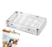 8 Well Watercolor Palette, Airtight Empty Paint Case For Travel