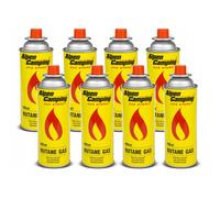 8 x 500 g cartucho de gas Alpen Camping estufa rosca EN417 isobutano HQ