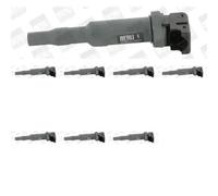 8 x bobina de encendido BorgWarner (BERU) para BMW 1 E87, 3 E90, 3 E91, 5 E60,