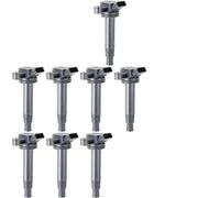 8 x bobina de encendido HELLA para LEXUS, TOYOTA GS III, IS I, LAND CRUISER