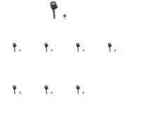 8 x bobina de encendido NGK para MERCEDES-BENZ CLK (C209), CLK kabriolet (A209)