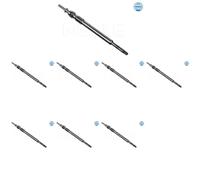 8 x Bujía de precalentamiento MEYLE para BMW, OPEL 7 E38, ASTRA G, ASTRA G