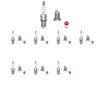 8 x Bujía NGK para HONDA, MAZDA, NISSAN, ROVER, SAAB 200 II, 200