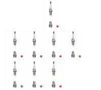 8 x Bujía NGK para HYUNDAI, KIA COUPE II, GRANDEUR IV, OPIRUS