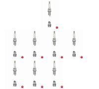 8 x Bujía NGK para MERCEDES-BENZ B W245, KLASA A (W169)