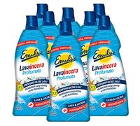 8 x Emulsio Lavaincera perfumado notas marinas con aceites esenciales lava y abrillantador desinfectante para suelos - 8 botellas de 875 ml cada una