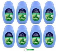 8 x Gel de ducha Felce Azzurra menta y lima/fragancia inconfundible Doccia Gel 250 ml + llavero Beni Culinari gratis