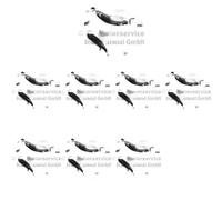 8 x palanca de válvula KOLBENSCHMIDT para BMW 3 E30, 3 E36, 5 E34, 7 E32, 8 E31
