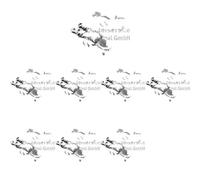 8 x palanca de válvula KOLBENSCHMIDT para CITROËN, FIAT, LANCIA, PEUGEOT