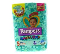 Pañales Pampers Baby Dry - 5 Pampers