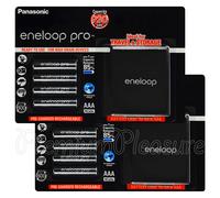 8 X Panasonic Eneloop PRO AAA 930mAh Baterías Recargables Caja De Almacenamiento